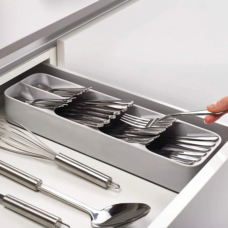 Cutlery Tray Box Used For Storing Cutlery Items And Stuffs Easily And Safely - 1Pc