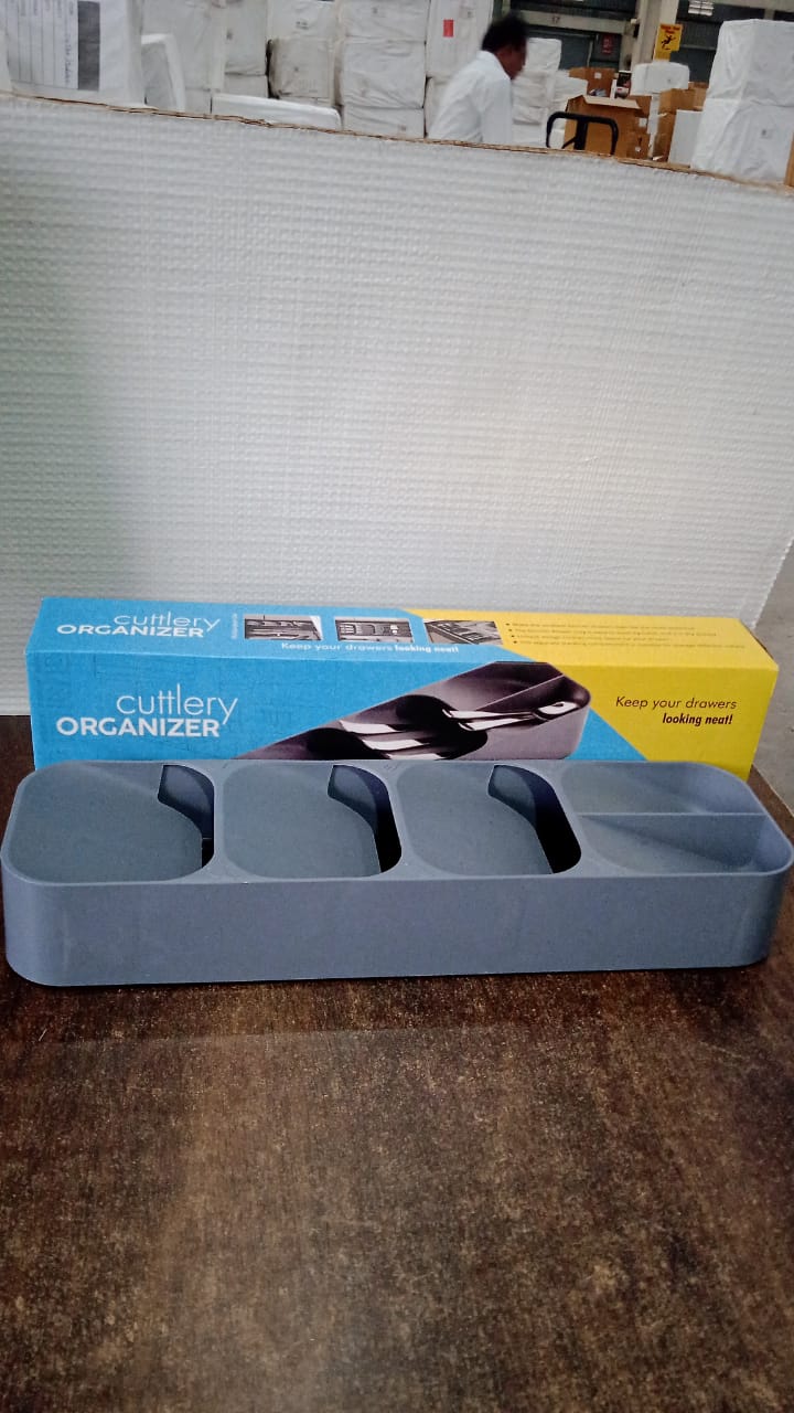 Cutlery Tray Box Used For Storing Cutlery Items And Stuffs Easily And Safely - 1Pc